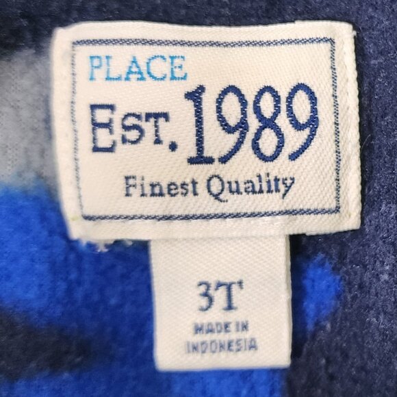 The Childrens Place Half Zip Camo Sweatshirt Size 3T - Picture 4 of 4